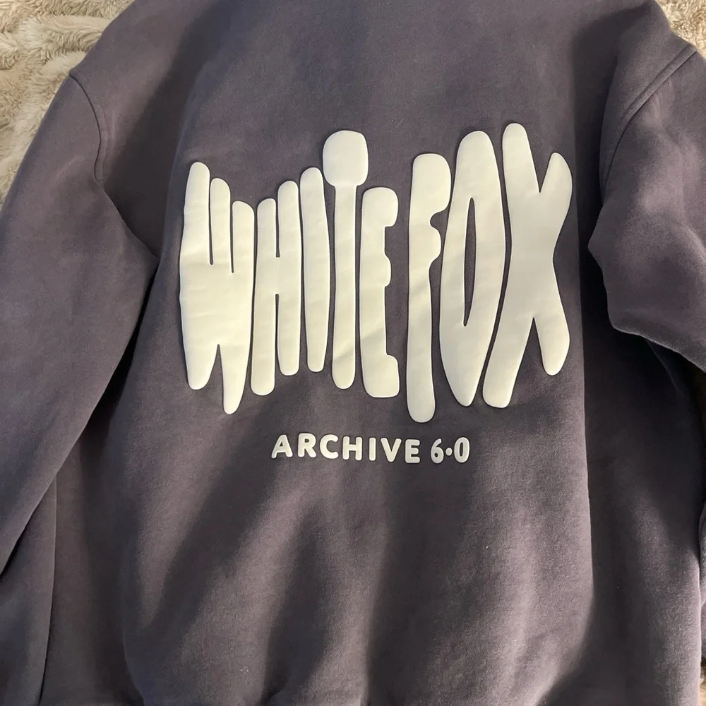 White Fox Dark Gray Hoodie - Picture 3 of 5